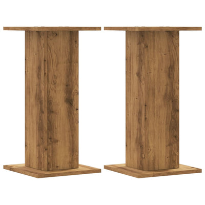 Kasvitelineet 2 kpl artesaanitammi 30x30x60 cm tekninen puu