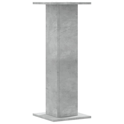 Kasvitelineet 2 kpl betoninharmaa 30x30x80 cm tekninen puu