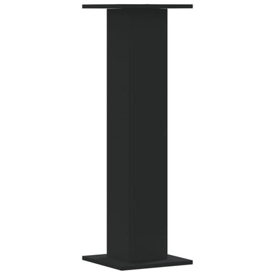 Kasvitelineet 2 kpl musta 30x30x95 cm tekninen puu