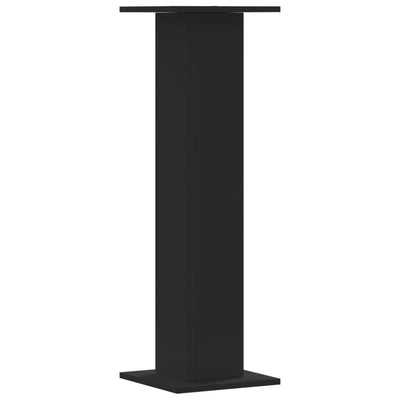 Kasvitelineet 2 kpl musta 30x30x95 cm tekninen puu