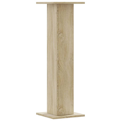 Kasvitelineet 2 kpl Sonoma-tammi 30x30x95 cm tekninen puu