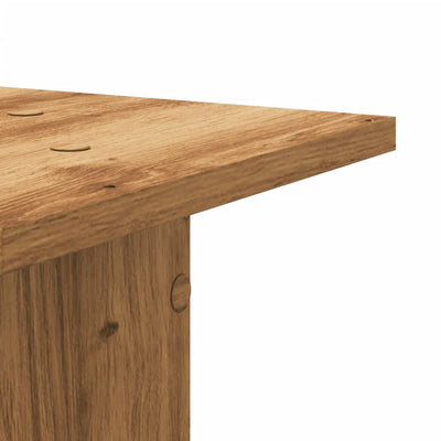 Kasvitelineet 2 kpl artesaanitammi 30x30x95 cm tekninen puu