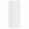 Kasvitelineet 2 kpl valkoinen 33x33x100 cm tekninen puu