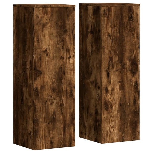 Kasvitelineet 2 kpl savutammi 33x33x100 cm tekninen puu