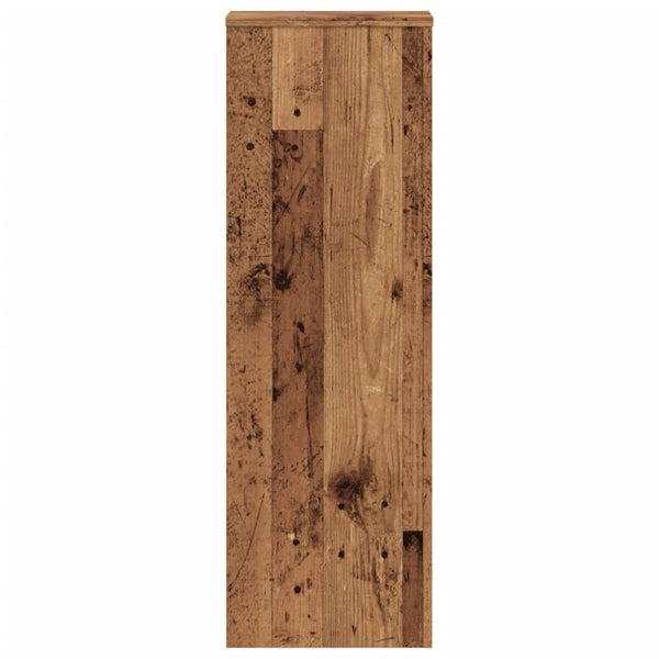 Kasvitelineet 2 kpl vanha puu 33x33x100 cm tekninen puu