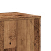 Kasvitelineet 2 kpl vanha puu 33x33x100 cm tekninen puu