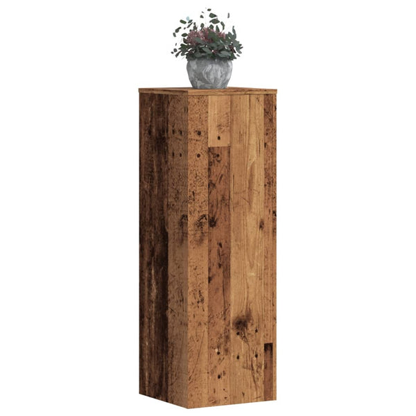 Kasvitelineet 2 kpl vanha puu 33x33x100 cm tekninen puu