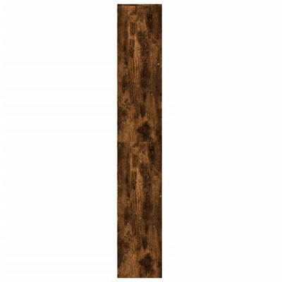 Kaappi LED-valoilla savutammi 69x32,5x200 cm tekninen puu