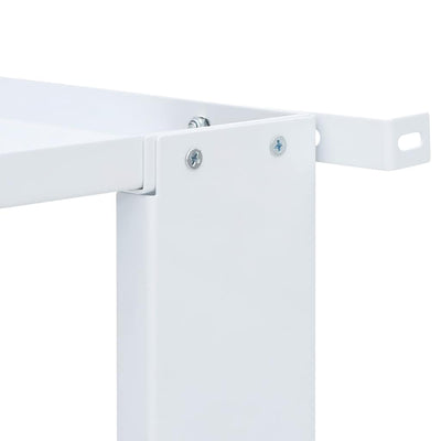 Valkoinen pesukoneen jalusta laatikoilla Lumperdean (kaksinkertainen)