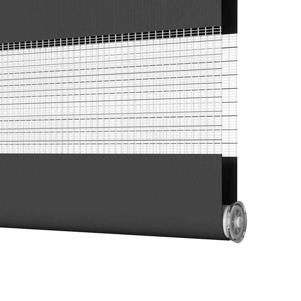 Seepraverho musta 115x230 cm kangas leveys 110,9 cm polyesteri