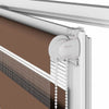 Seepraverho ruskea 45x200 cm kangas leveys 40,9 cm polyesteri