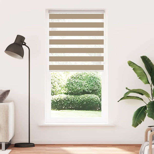 Seepraverho hiekanruskea 115x230 cm kangas leveys 110,9 cm polyesteri
