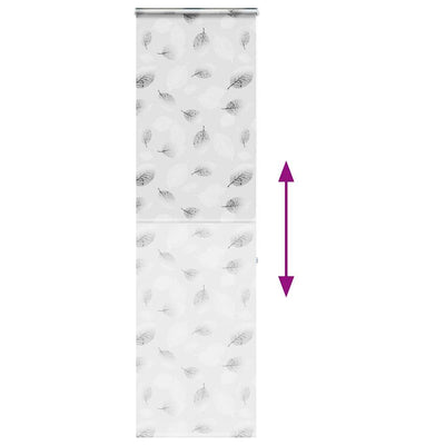 Rullaverho kasetilla Ulysse 60x240cm (kankaan leveys 56 cm)