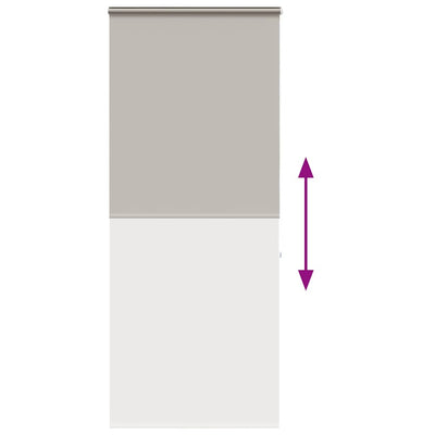 Rullaverho kasetilla Ulysse 90x240cm (kankaan leveys 86 cm)