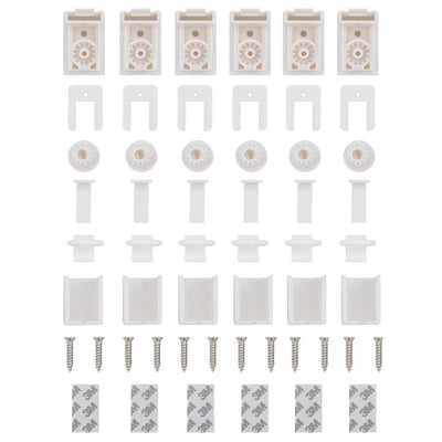 Antrasiitti laskostettu sokea Matita 110x100cm (kankaan leveys 109,4cm)