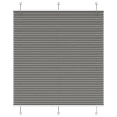 Antrasiitti laskostettu sokea Matita 120x100cm (kankaan leveys)