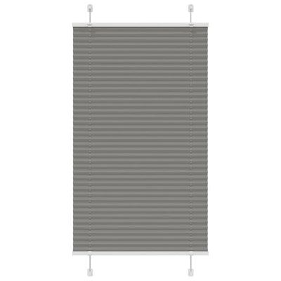 Antrasiitti laskostettu sokea Matita 75x150cm (kankaan leveys 74,4 cm)