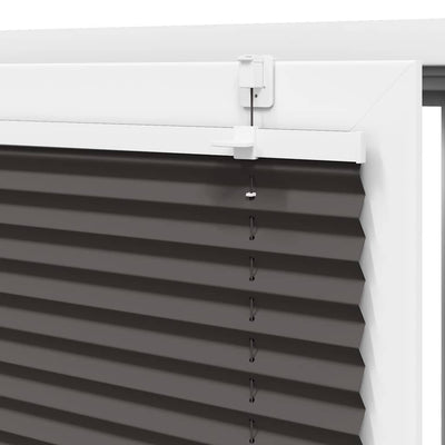 Musta laskostettu blind Matita 100x150cm (kankaan leveys 99,4 cm)