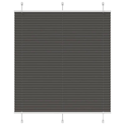 Musta laskostettu blind Matita 120x150cm (kankaan leveys 119,4 cm)