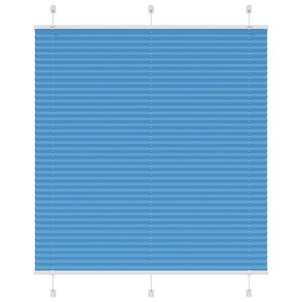 Pliseerattu kaihdin sininen 115x100 cm kangas leveys 114,4 cm polyesteri