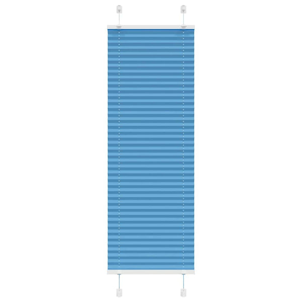 Pliseerattu kaihdin sininen 50x150 cm kangas leveys 49,4 cm polyesteri