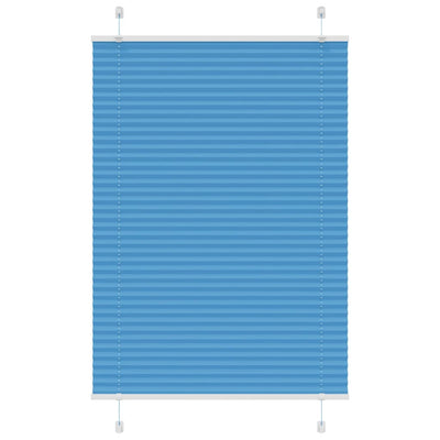 Sininen laskostettu blind Matita 90x150cm (kankaan leveys 89,4 cm)