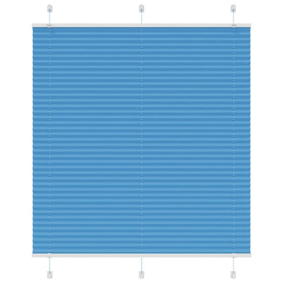 Sininen laskostettu blind Matita 120x150cm (kankaan leveys 119,4 cm)