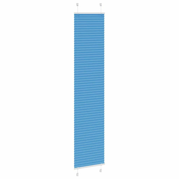 Pliseerattu kaihdin sininen 45x200 cm kangas leveys 44,4 cm polyesteri