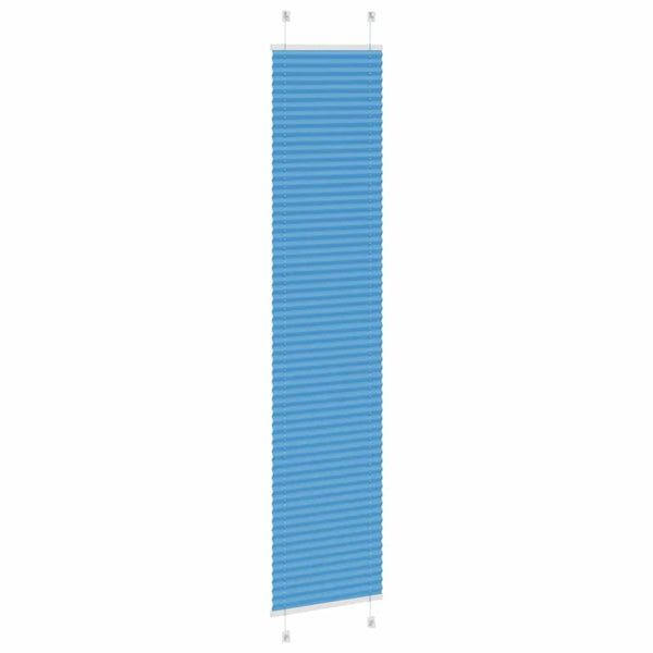 Pliseerattu kaihdin sininen 45x200 cm kangas leveys 44,4 cm polyesteri