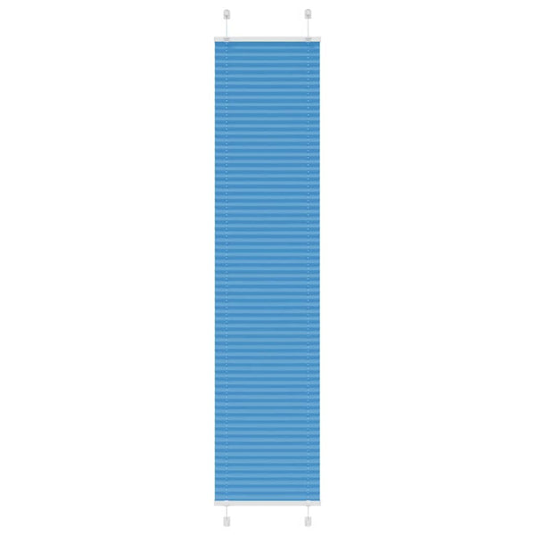 Pliseerattu kaihdin sininen 50x200 cm kangas leveys 49,4 cm polyesteri