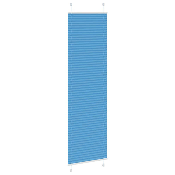 Pliseerattu kaihdin sininen 55x200 cm kangas leveys 54,4 cm polyesteri