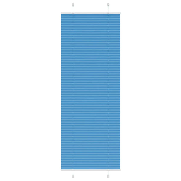 Pliseerattu kaihdin sininen 70x200 cm kangas leveys 69,4 cm polyesteri