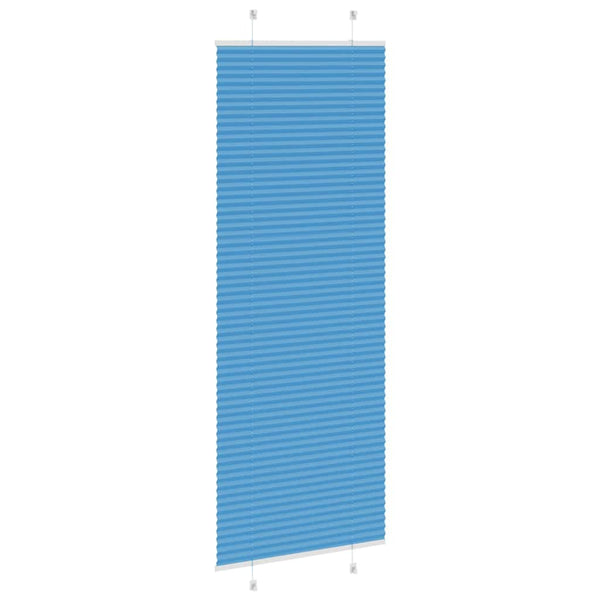 Pliseerattu kaihdin sininen 70x200 cm kangas leveys 69,4 cm polyesteri