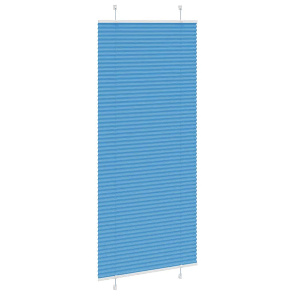 Pliseerattu kaihdin sininen 85x200 cm kangas leveys 84,4 cm polyesteri