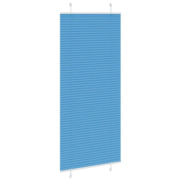 Pliseerattu kaihdin sininen 100x200 cm kangas leveys 99,4 cm polyesteri