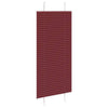 Pliseerattu kaihdin, bordeaux'n punainen, 55x100 cm, kangas, leveys 54,4 cm, polyesteri