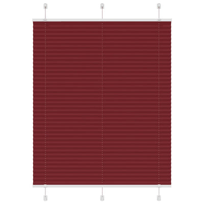 Bordeaux red laskostettu blind Matita 105x100cm (kankaan leveys)