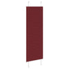 laskostettu blind Bordeaux Red 40x150 cm Kankaan leveys