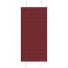 Pliseerattu kaihdin, bordeaux'n punainen, 65x150 cm, kangas, leveys 64,4 cm, polyesteri