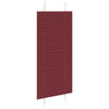 Pliseerattu kaihdin, bordeaux'n punainen, 65x150 cm, kangas, leveys 64,4 cm, polyesteri