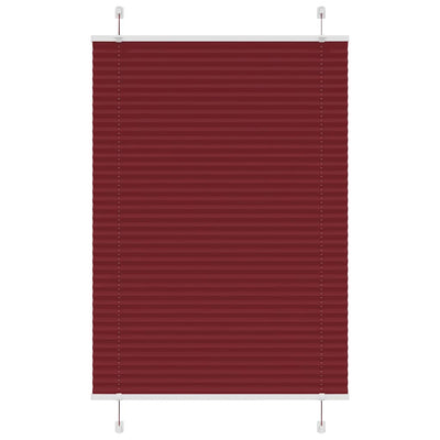 Bordeaux red laskostettu blind Matita 85x150cm (kankaan leveys)