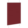 laskostettu blind Bordeaux Red 90x150 cm Kankaan leveys