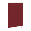 laskostettu blind Bordeaux Red 90x150 cm Kankaan leveys