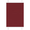 laskostettu blind Bordeaux Red 100x150 cm Kankaan leveys