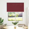 laskostettu blind Bordeaux Red 110x150 cm Kankaan leveys