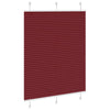 laskostettu blind Bordeaux Red 110x150 cm Kankaan leveys