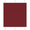 laskostettu blind Bordeaux Red 115x150 cm Kankaan leveys