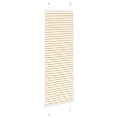 Cream laskostettu blind Matita 40x100cm (kankaan leveys 39,4 cm)