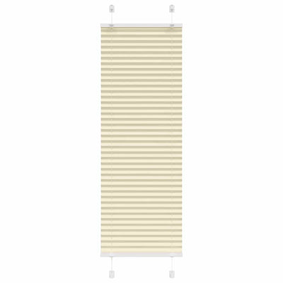 Cream laskostettu blind Matita 50x100cm (kankaan leveys 49,4 cm)