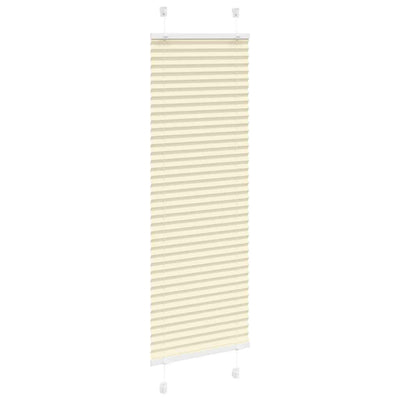 Cream laskostettu blind Matita 50x100cm (kankaan leveys 49,4 cm)